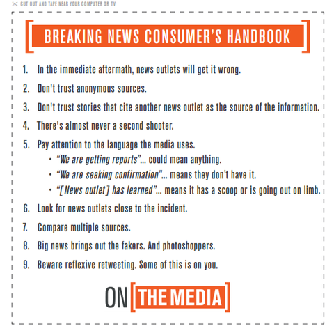 Breaking News Consumer's Handbook